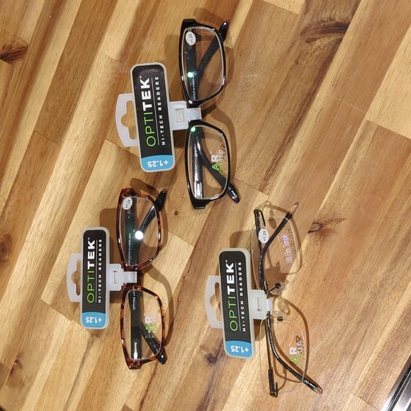 NWT Optitek +1.25 Hi-Tech readers - Picture 1 of 9